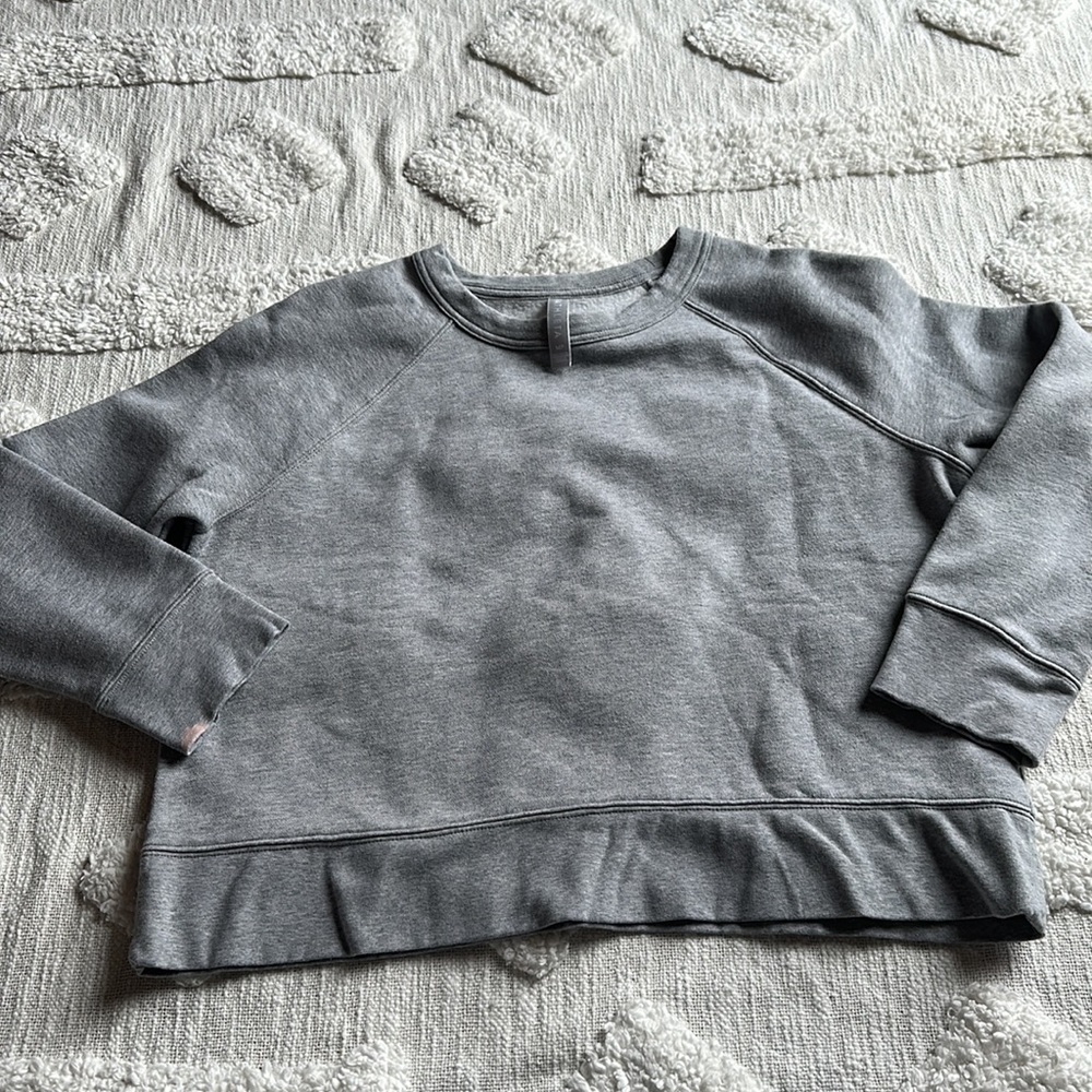 Cropped athleta sweatshirt